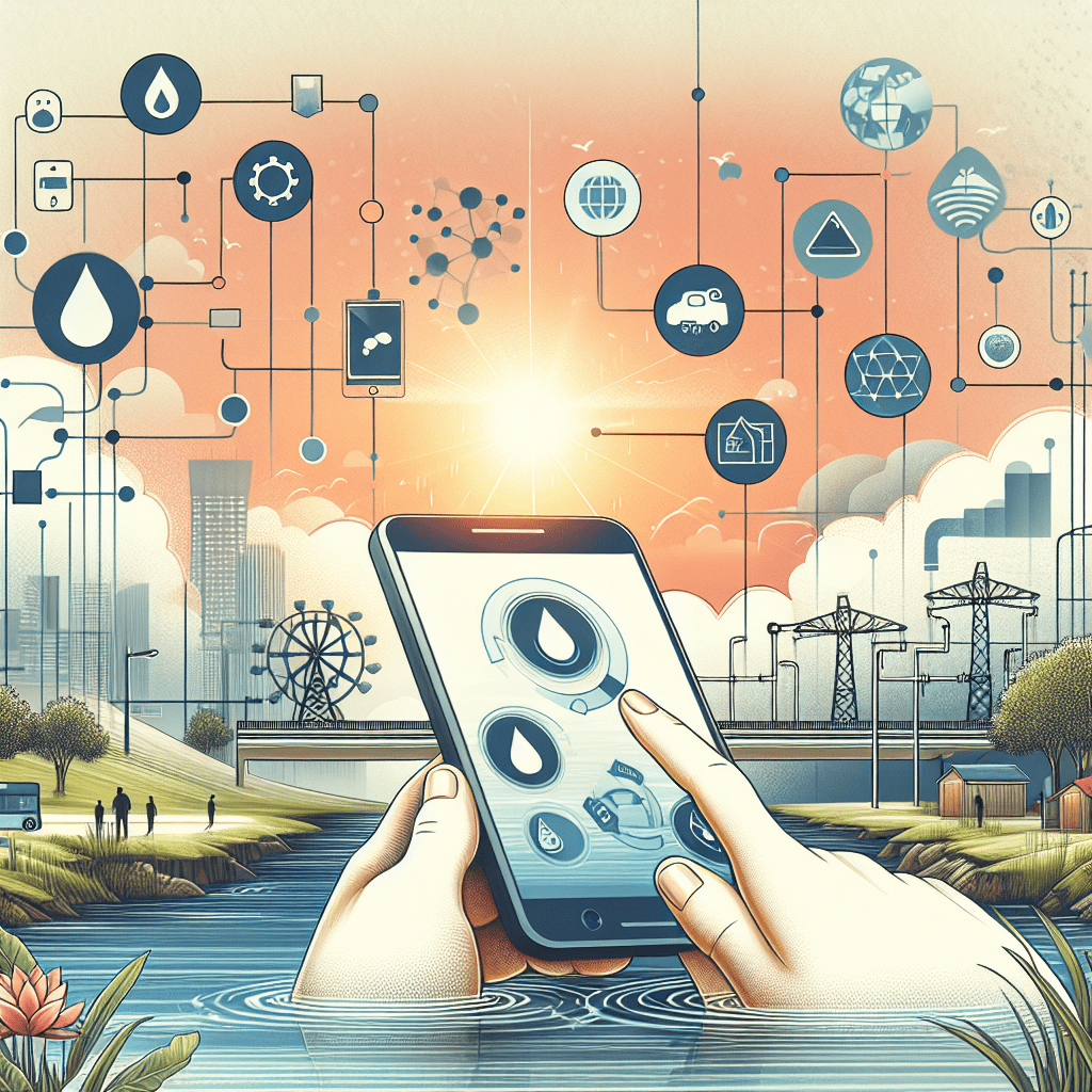 Applications mobiles pour une meilleure gestion de l'eau