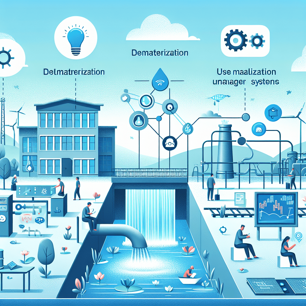 La digitalisation pour une gestion efficace de l'eau