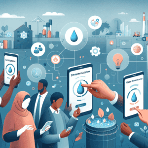 Applications mobiles pour le suivi de la consommation d'eau